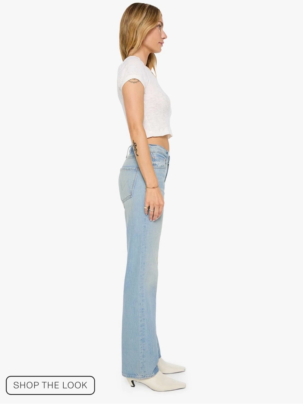 ❤️ Like New MOTHER The Reifler in Daydream sz27 💯 cotton rigid denim - Picture 14 of 16